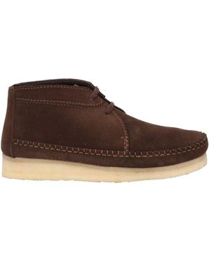 Clarks Ankle Boots Leather - Brown
