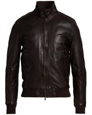 D'Amico Dark Jacket Soft Leather - Black