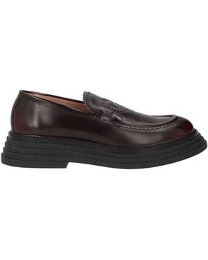 Pollini Loafers Calfskin - Red