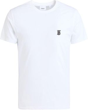 Burberry Camiseta - Blanco