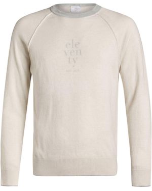Eleventy Pullover - Weiß