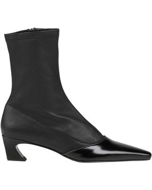 Acne Studios Ankle Boots Leather - Black