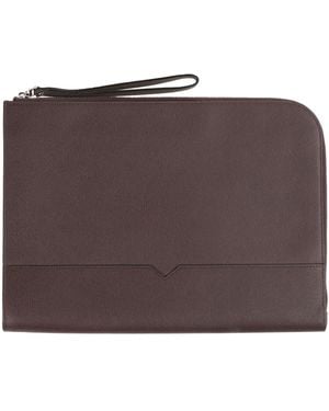 Valextra Document Holders - Brown