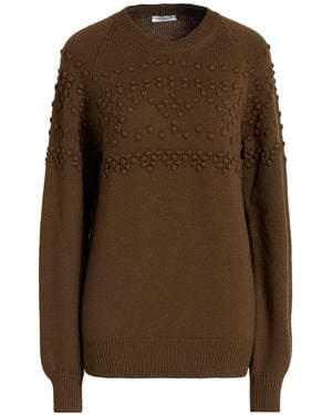 Paolo Pecora Sweater Virgin Wool - Brown
