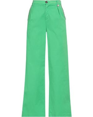 I LOVE MP Pants Cotton, Elastane - Green