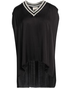Angela Davis Top Viscose - Black