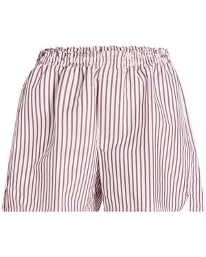forte_forte Shorts & Bermuda Shorts Cotton, Polyester - Red