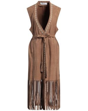 Bully Overcoat & Trench Coat - Brown