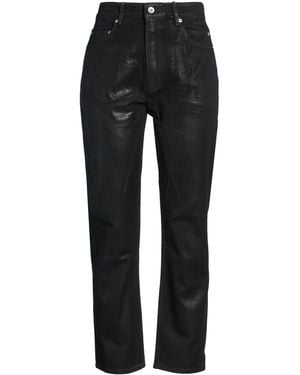Rick Owens Jeans Cotton - Black