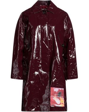 Frankie Morello Overcoat & Trench Coat - Red