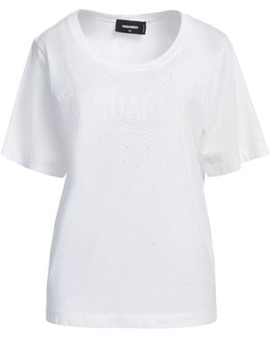 DSquared² T-Shirt Cotton - White