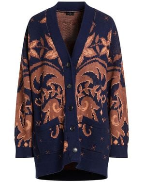 Etro Cardigan Wool - Blue
