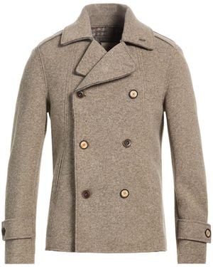 Bob Coat Polyester, Acrylic, Virgin Wool, Elastane - Grey