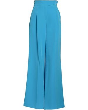 Liu Jo Trousers Polyester, Elastane - Blue