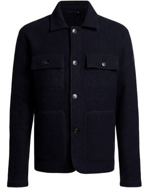 Façonnable Midnight Jacket Wool - Blue