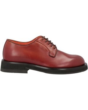 Santoni Stringate - Rosso