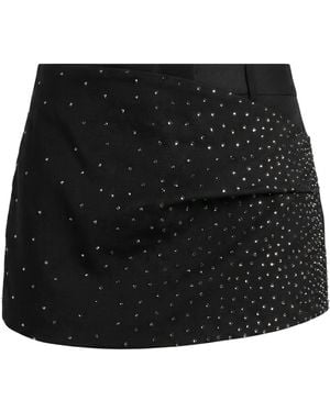 The Attico Shorts & Bermuda Shorts Virgin Wool - Black
