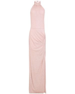 SILENCE LIMITED Blush Maxi Dress Polyester, Elastane - Pink