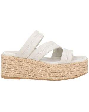 Eqüitare Espadrilles Leather - White