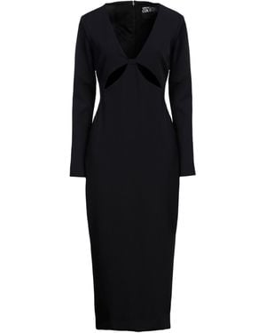 Versace Jeans Couture Vestido midi - Negro