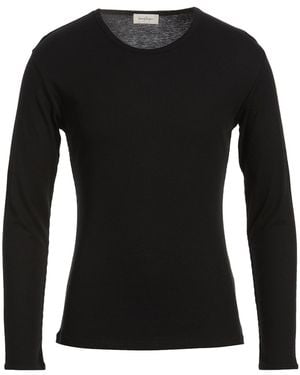 Second Layer T-Shirt Tencel, Wool - Black