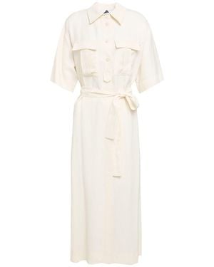 Kaos Midi Dress - White