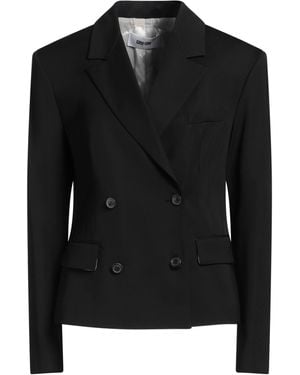 Grifoni Blazer Viscose, Virgin Wool, Elastane - Black