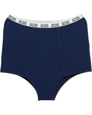 Gcds Shorts & Bermuda Shorts Viscose, Polyester - Blue