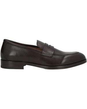 Testoni Loafers Leather - Grey