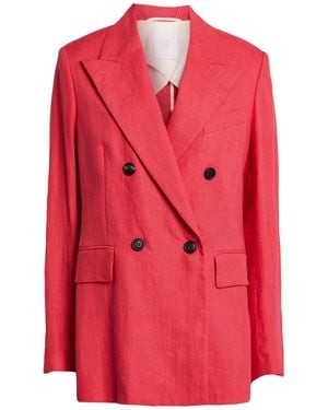 Eleventy Blazer Linen - Pink