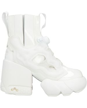 MM6 MAISON MARGIELA X SALOMON Ankle Boots Leather, Textile Fibres - White