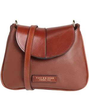 The Bridge Cross-Body Bag Cow Leather - Red