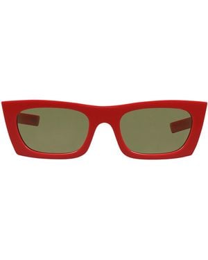 Retrosuperfuture Lunettes De Soleil - Rouge