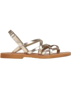 STELLA D'OTRANTO Thong Sandal Leather - White
