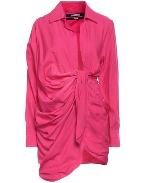 Jacquemus La Robe Bahia Mini Dress - Pink