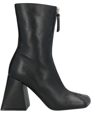 Vic Matié Ankle Boots Leather - Black