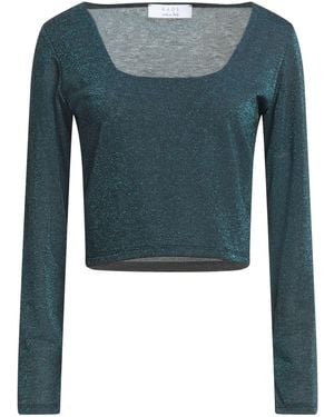 Kaos Deep Top Polyester, Viscose, Polyamide, Metallic Polyester, Elastane - Blue