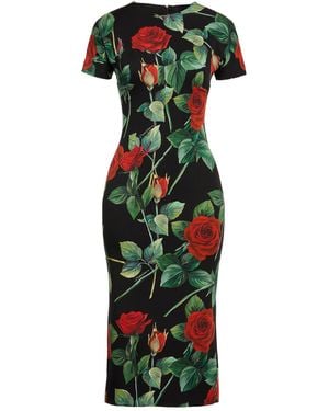 Dolce & Gabbana Midi Dress - Green