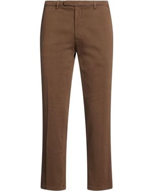 Boglioli Pants Cotton, Elastane - Brown