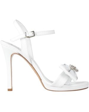 Noa Sandals Leather - White