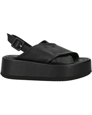 Paloma Barceló Sandals Calfskin - Black