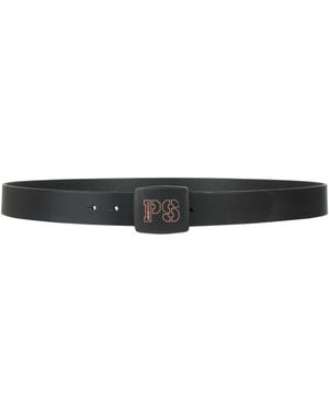 Philipp Plein Belt Leather - Black