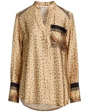 HANAMI D'OR Shirt Viscose - Natural