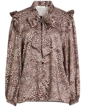 ViCOLO Shirt Polyester - Brown