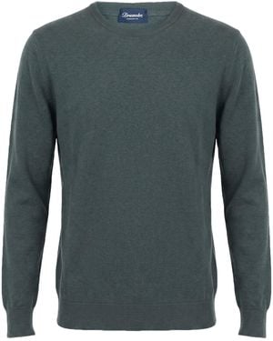Drumohr Slate Sweater Cashmere - Green