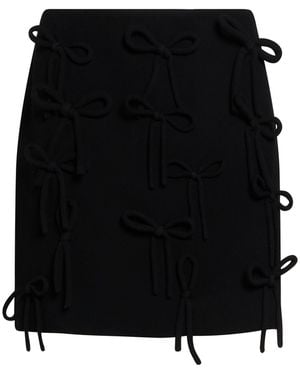 MSGM Mini Skirt Polyester - Black
