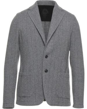 T-jacket By Tonello Blazer Virgin Wool, Polyamide - Grey