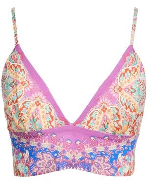 Sandro Top Viscose, Linen - Pink