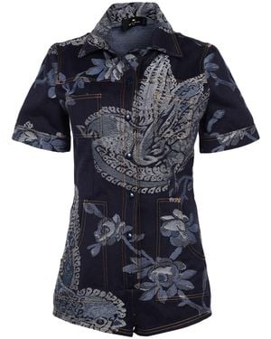 Etro Playsuit - Blue