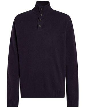 MILLENOVECENTOCINQUANTA7 Jumper Merino Wool - Blue